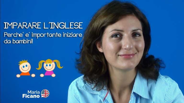 Imparare Linglese Perchè è Importante Iniziare Da Bambini Maria Ficano English Centre 4652